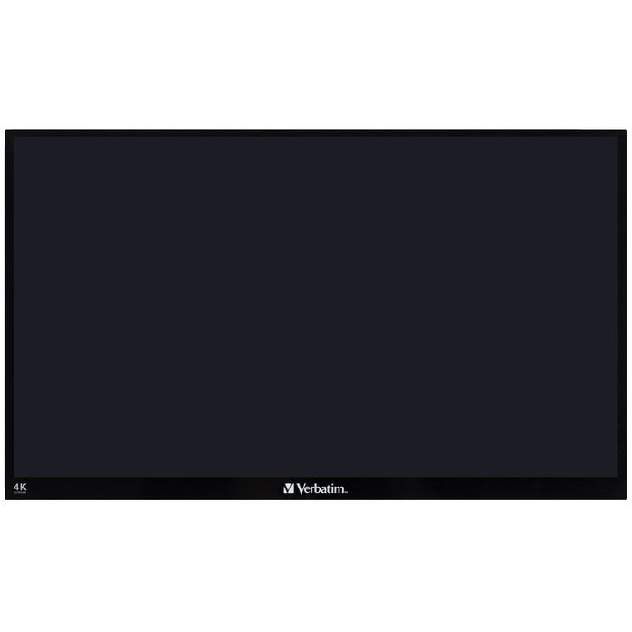 Verbatim PMT-17-4K Monitor Portátil Táctil 17.3" 4K Ultra HD IPS, Pantalla USB-C con Puerto HDMI, Compatible con PC, Mac, Android, Nintendo Switch, PS5, Xbox, Negro